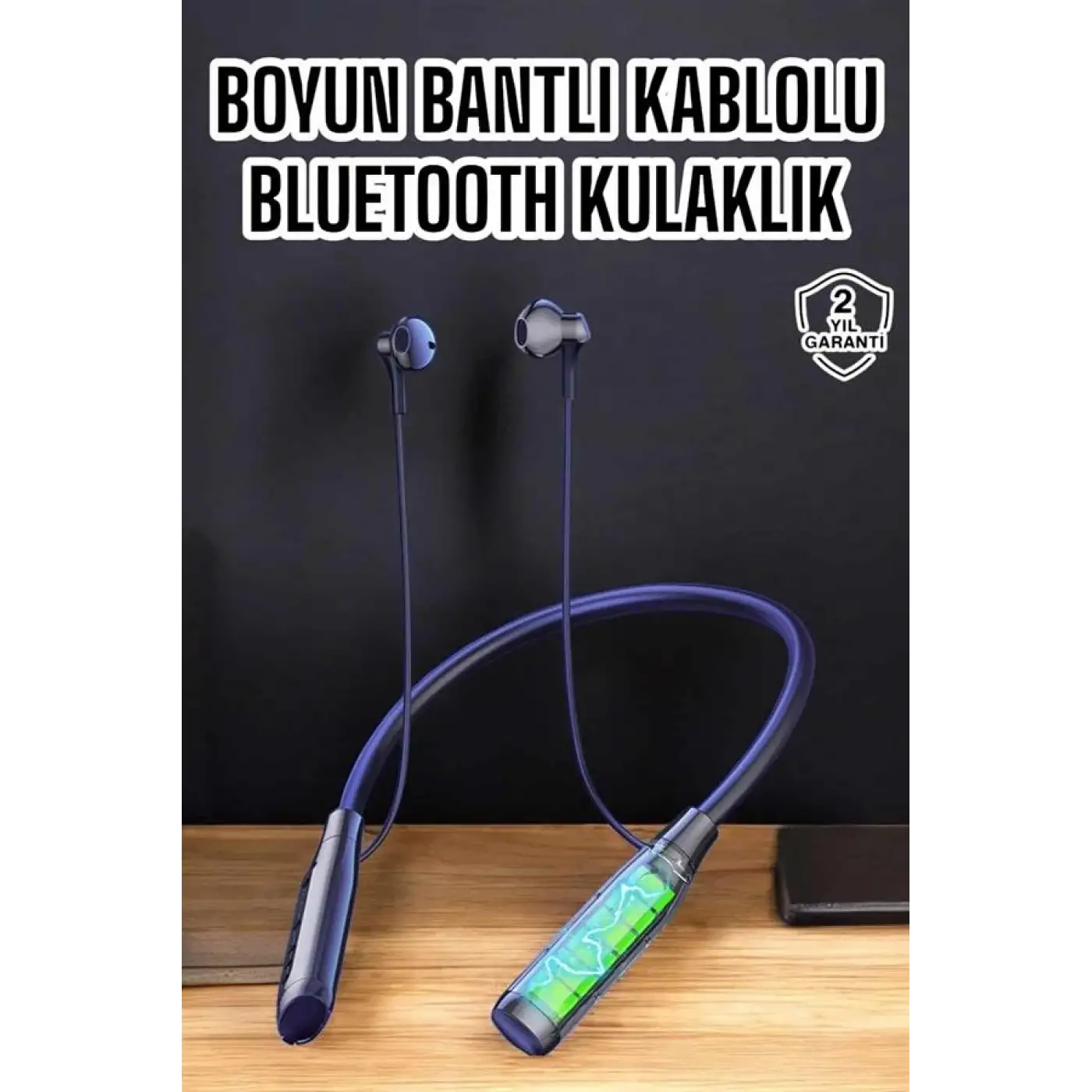 Yeni Nesil Bluetooth Kulaklık Kablolu Kulak İçi Dijital Göstergeli