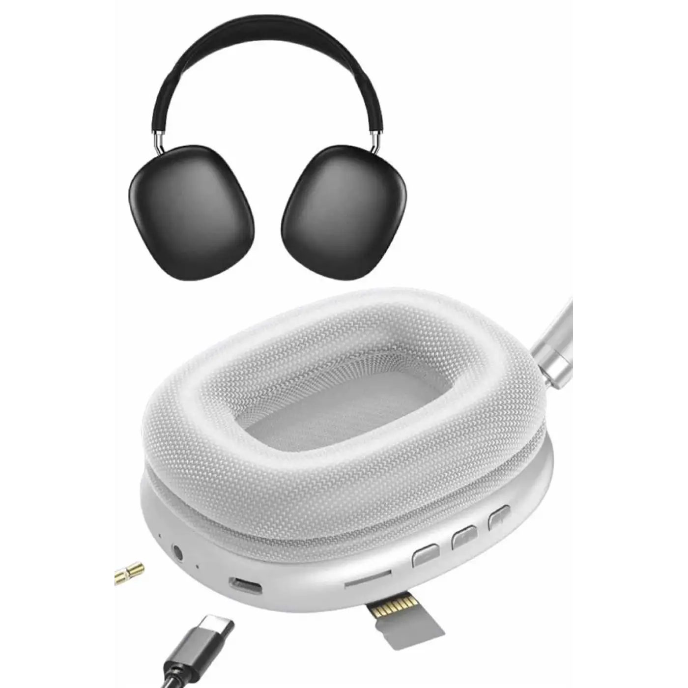 Yeni Nesil Bluetooth Kulaklık Kulak Üstü ANC Özelliği Yüksek Ses Kaliteli