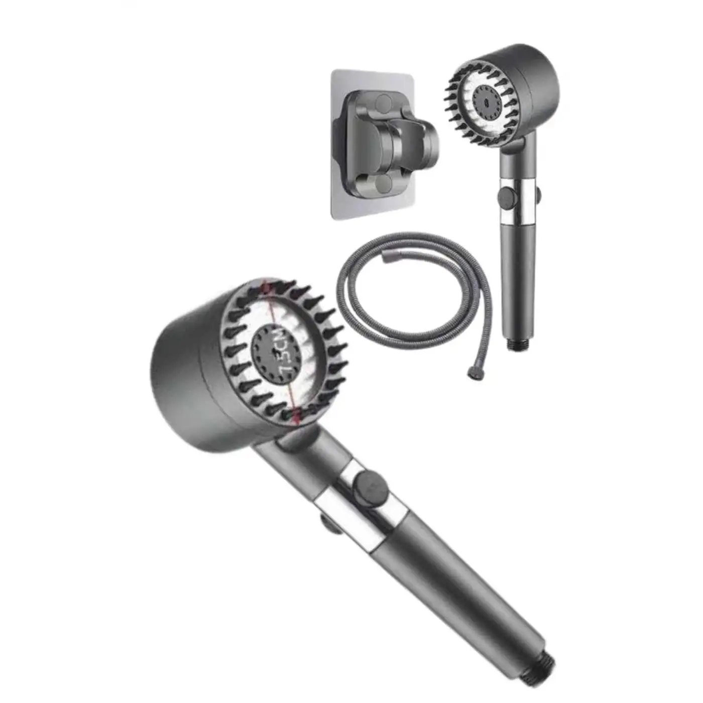 Yeni Nesil Duş Başlığı Paslanmaz Çelik Masaj Etkili Ergonomik Tasarım Su Basınçlı