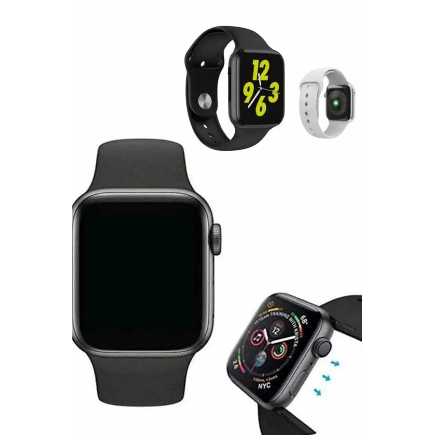 Yeni Nesil En Çok Tercih Edilen Akıllı Saat Müzik Dinleme Tema Değiştirme Çağrı Cevaplama