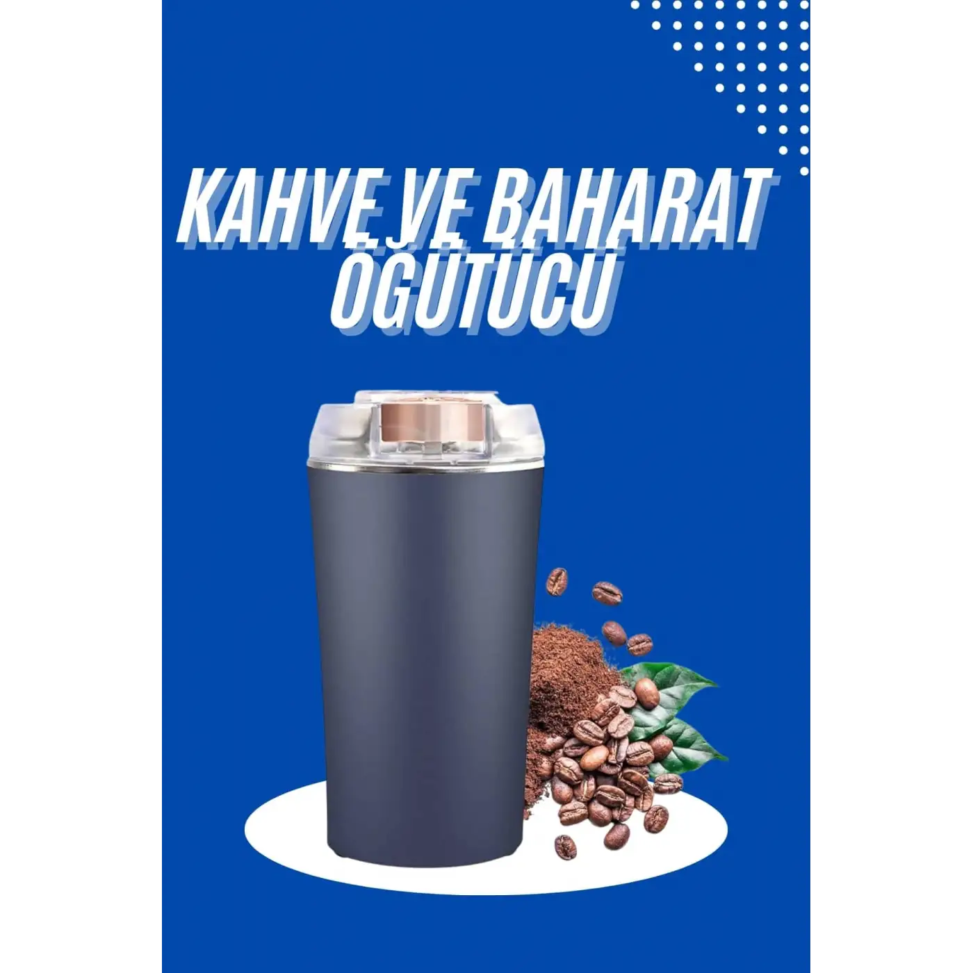 Yeni Nesil Kahve ve Baharat Öğütücü Paslanmaz Çelik Kahve Değirmeni
