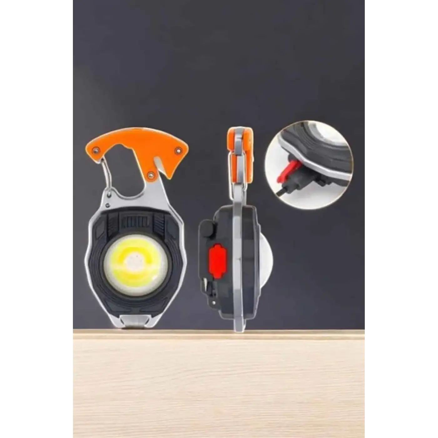 yeni nesil Kamp Feneri Çok Fonksiyonlu Fener Anahtarlık Usb Çakmaklı Cam Kırıcı Kemer Kesici Açacak