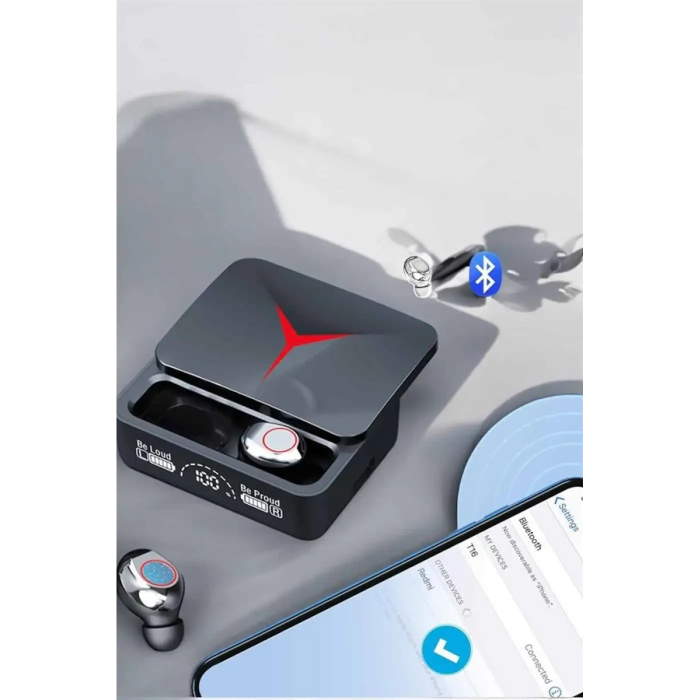 Yeni Nesil Powerbankli Bluetooth Bağlantılı Kablosuz Kulaklık