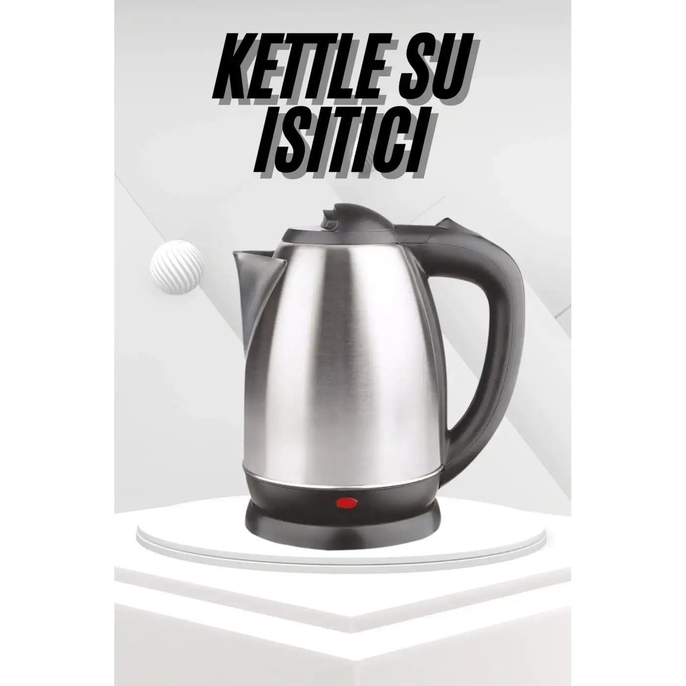 Yeni Nesil Saplı Uzun Ömürlü Paslanmaz Çelik Su Isıtıcı Kettle