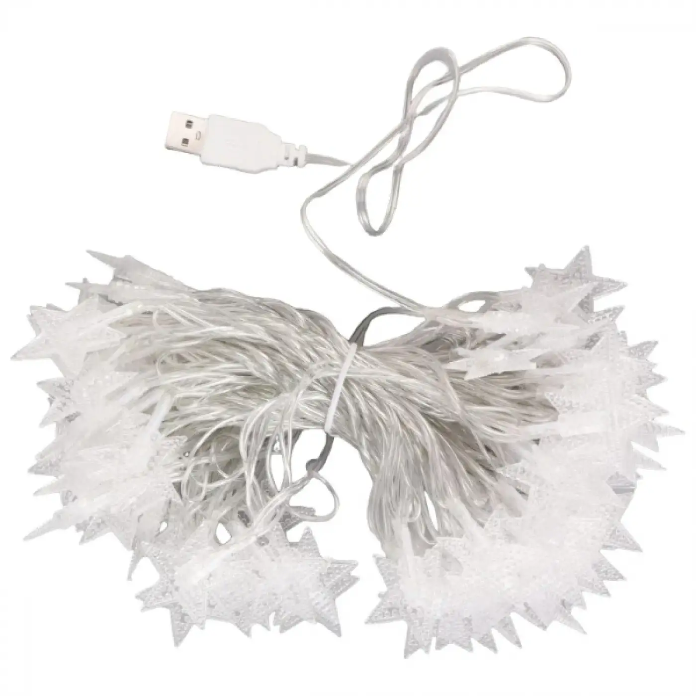 Yıldız Tasarımlı 20 LED USB Aydınlatma