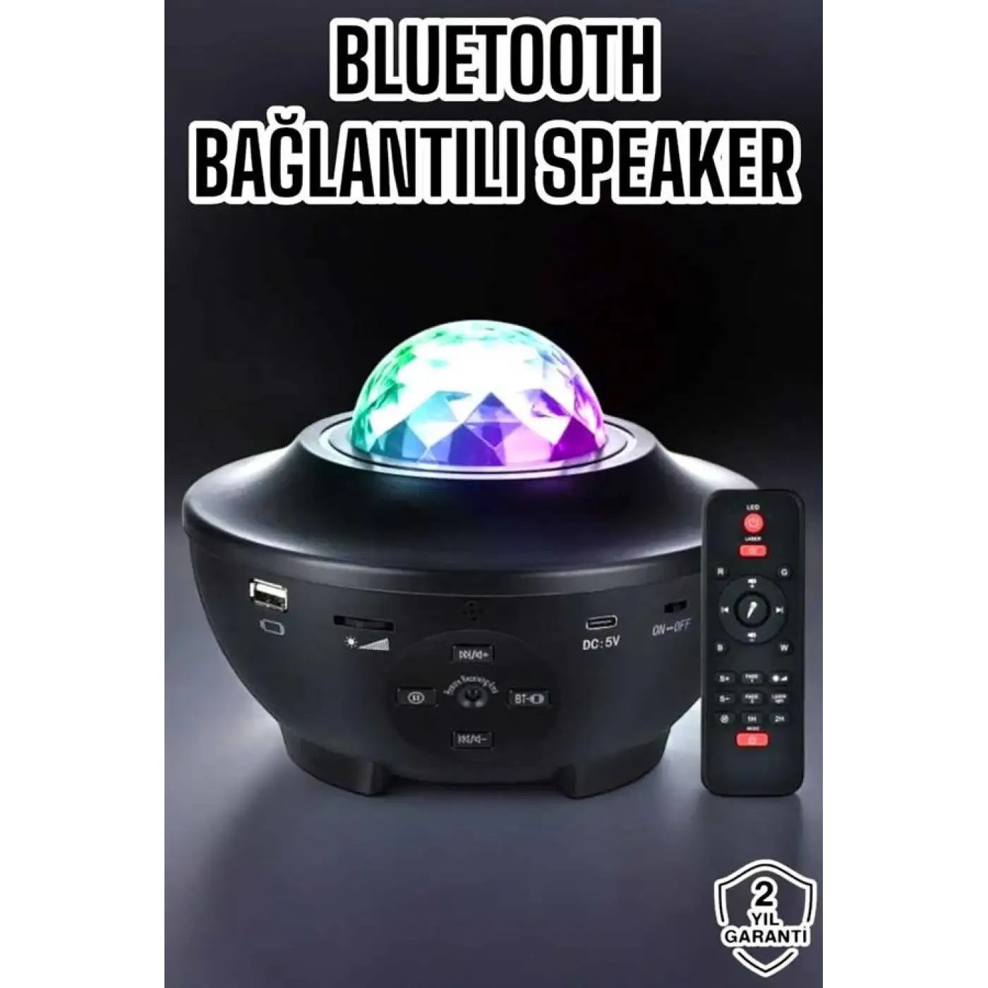 Yıldızlı gökyüzü Projektörü Uzaktan kumandalı Çocuklara Özel Şarjlı