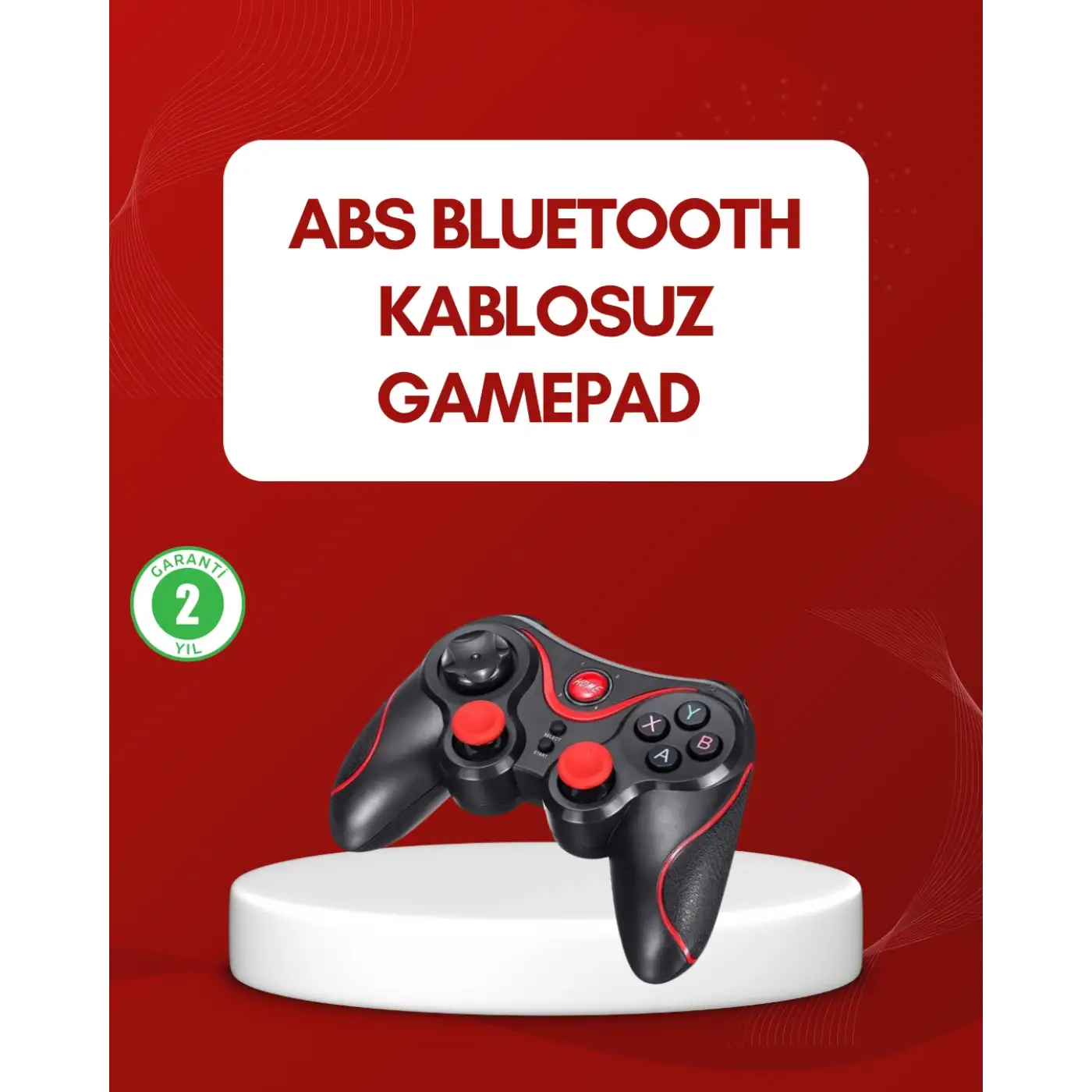 Yüksek Hassasiyetli Kablosuz Oyun Kolu PC ve Mobil Uyumlu