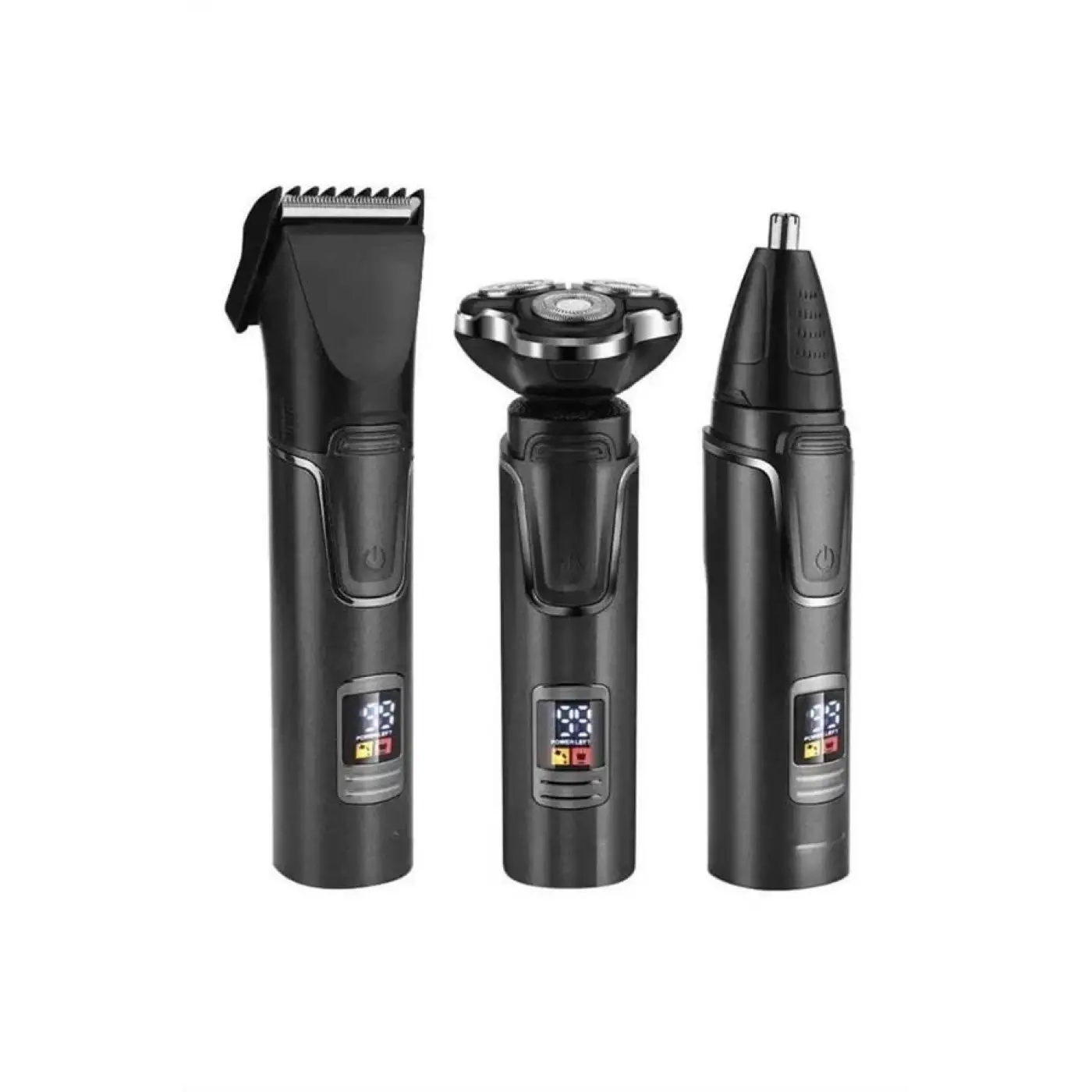 Yüksek Performanslı 3 Başlıklı Profesyonel Şarjlı Islak ve Kuru Kullanıma Uygun