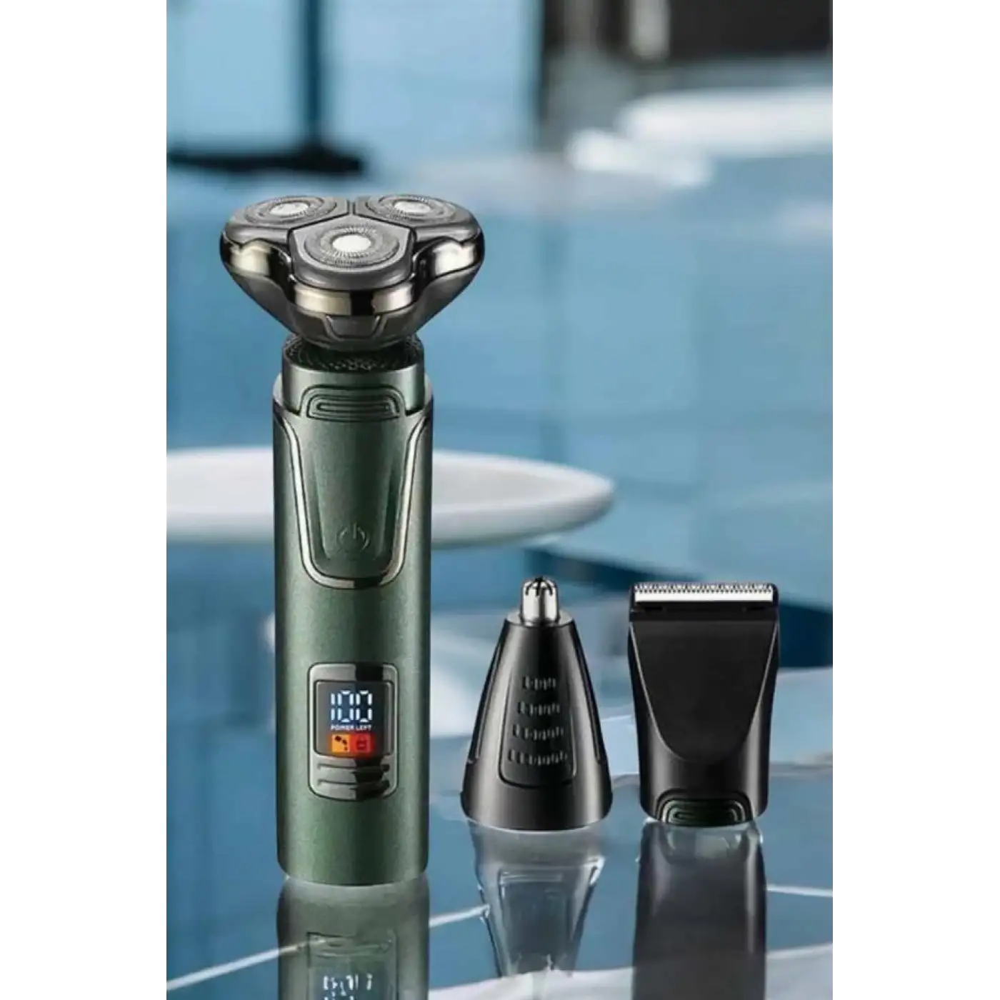 Yüksek Performanslı 3 Başlıklı Profesyonel Tıraş Makinesi