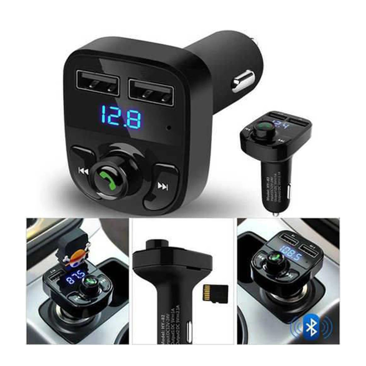 Bluetooth Fm Transmitter Car X8