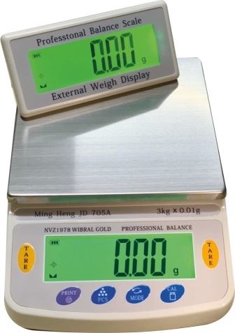 Dijital Göstergeli Çift Ekran Hassas Terazi Nvz-1978 (3 Kg-0.01)