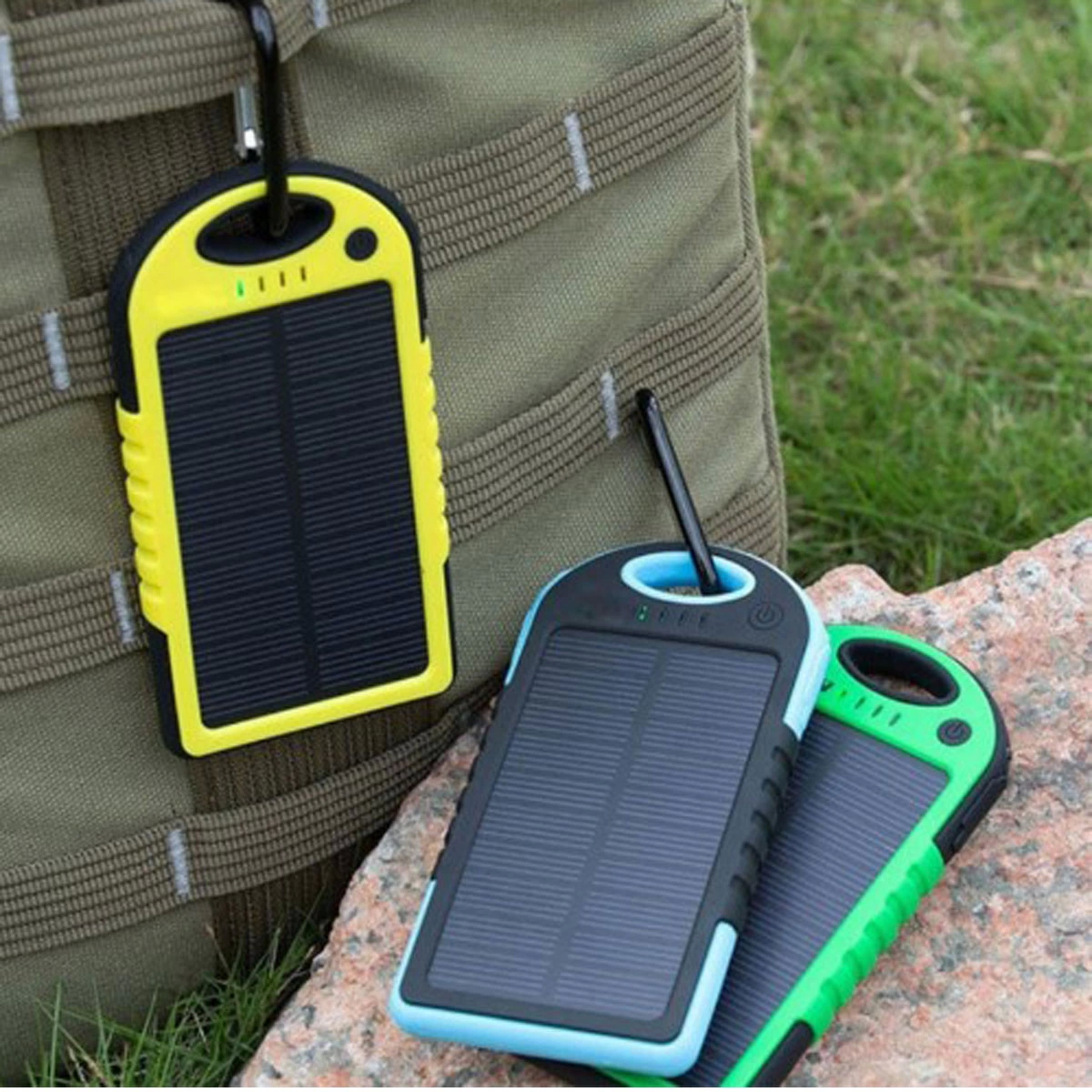 Güneş Enerjili Solar Powerbank 10000 Mah