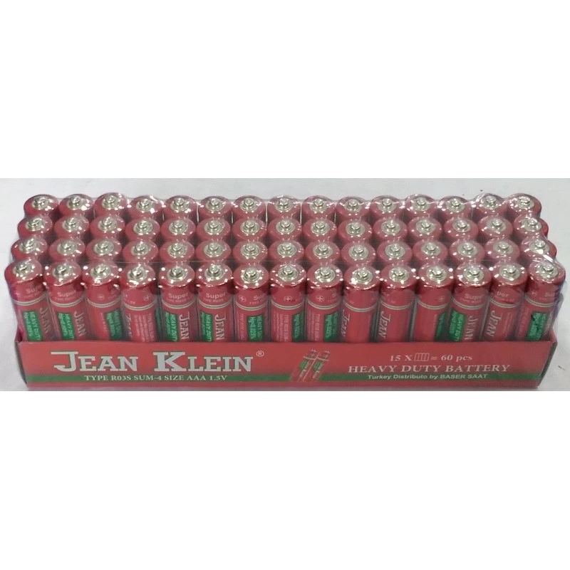 Jean Kleın İnce Kalem Pil Aaa (60 Adet)
