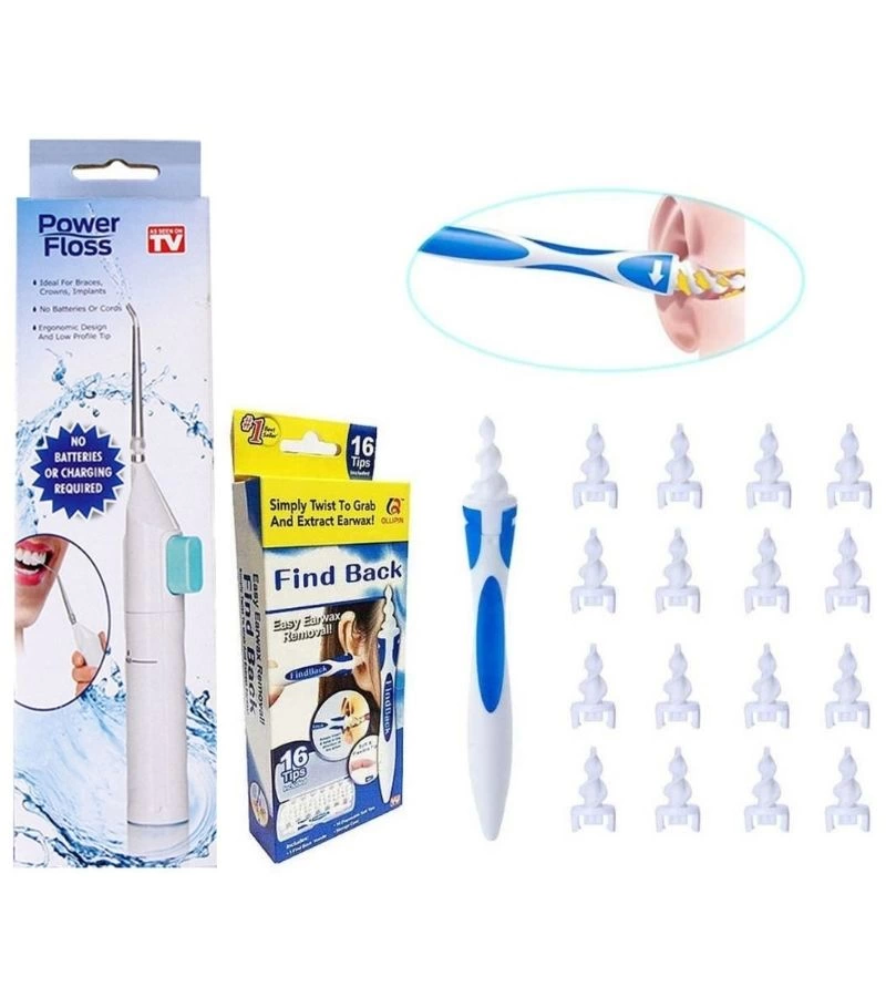 Kulak Temizleme Ve Power Floss Diş Temizleme Seti Kod/Renk: Mekanik Ağız Bakımı