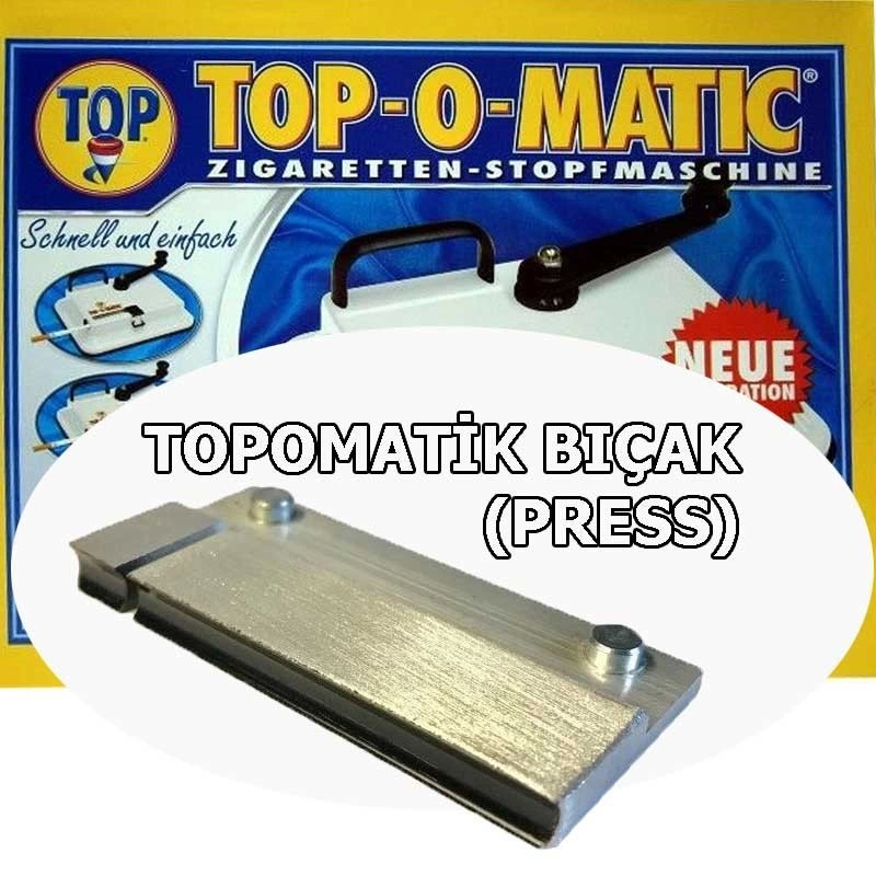 Top O Matic (Çelik) Ürün Kesme Makinesi Bıçağı,topmatik Bıçağı