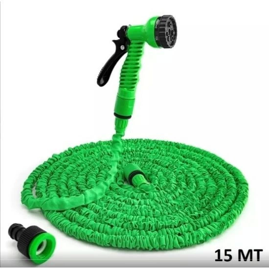 Uzayan Hortum Tabancalı 15 Metre Magic House Kod/renk: Bahçe Sulama Için Expandable Hose