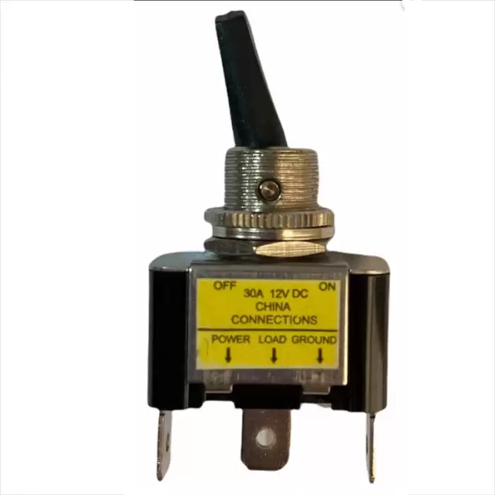 12 Volt Dc 30 Amper On-off Işıklı Toggle Swıtch Ic-151b