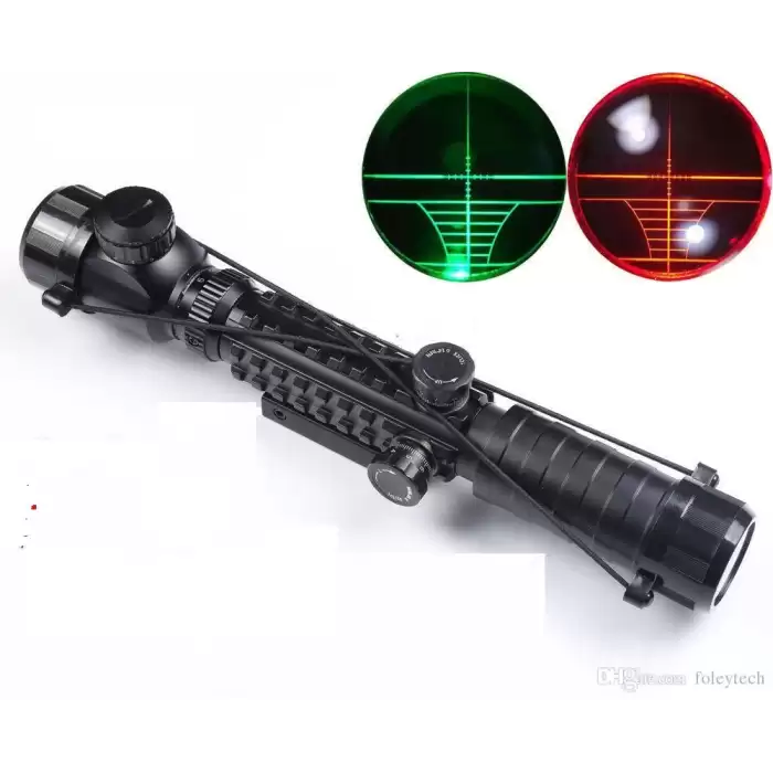 3-9x32 Eg  Spike  Zoomlu Av Tüfeği Dürbünü Ateşli Aletler çift Işık Kaynaklı