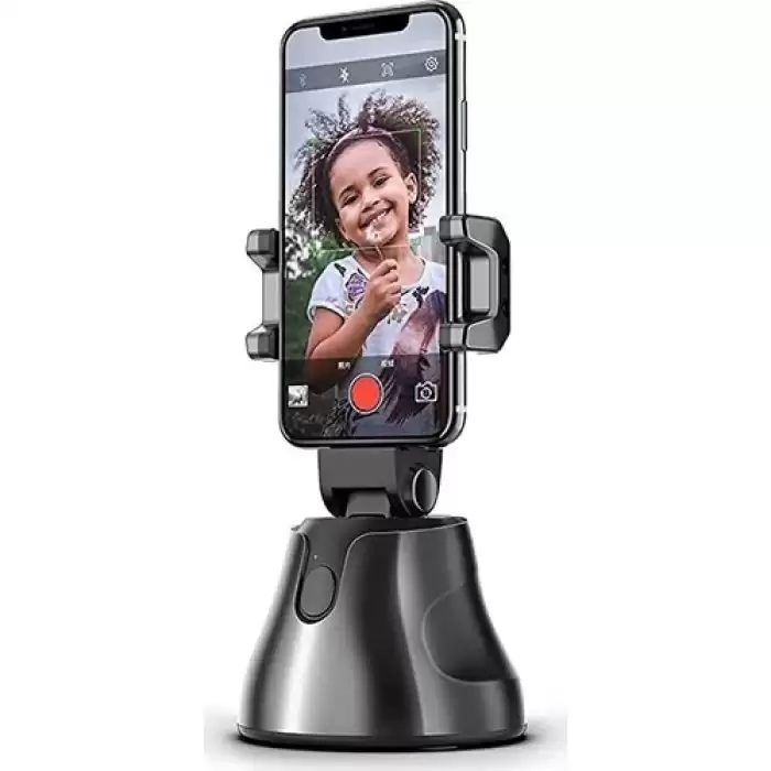 360° Hareket Algılayıcı Sensörlü Akıllı Çekim Selfie Video Takip Tripodu