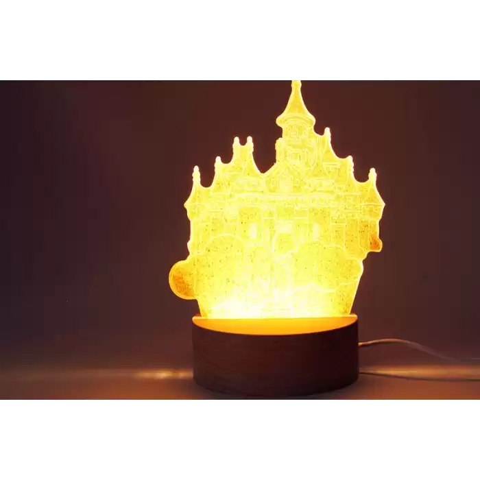 3D Led Gece Lambası
