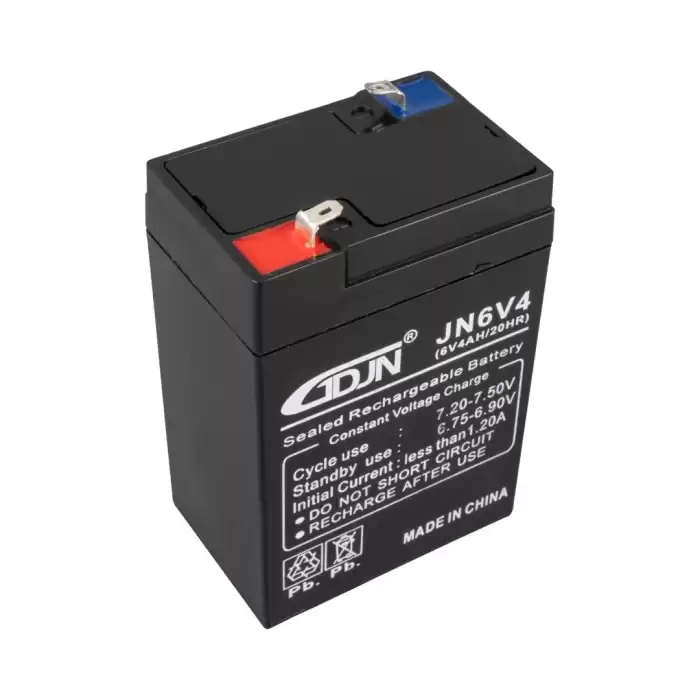 Gdjn Jn6v4 6 Volt - 4 Amper Işıldak Aküsü 70 X 48 X 101 Mm