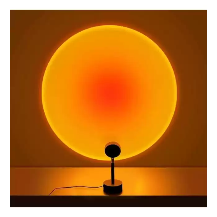 Gün Batımı Efektli Fotoğraf Çekim Işığı / Sunset Lamp / Projeksiyon Lambası