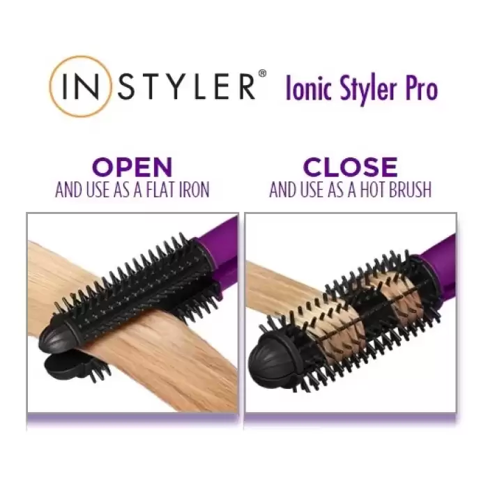 Instyler Ionic Styler - İyonik Şekillendirici Saç Kıvrımlaştırıcı ve Düzleştirici Tarak