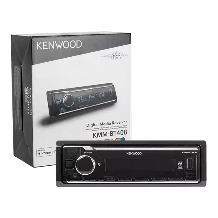 Kenwood Kmm-bt408 Bluetooth Usb 3 Anfi Çıkışlı Oto Teyp