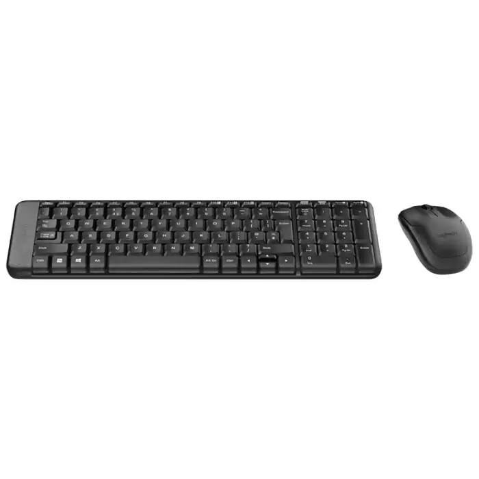 Logıtech Mk220 Q Tr Sıyah Kablosuz Klavye+mouse Set