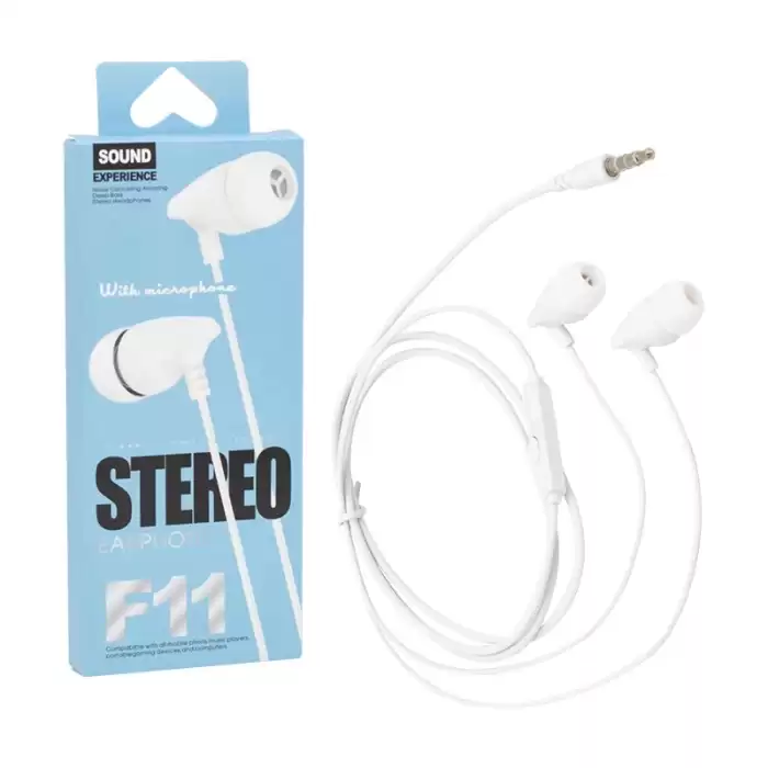 Magıcvoıce F11 Kutulu Kablolu Mikrofonlu Stereo Kulak İçi Kulaklık