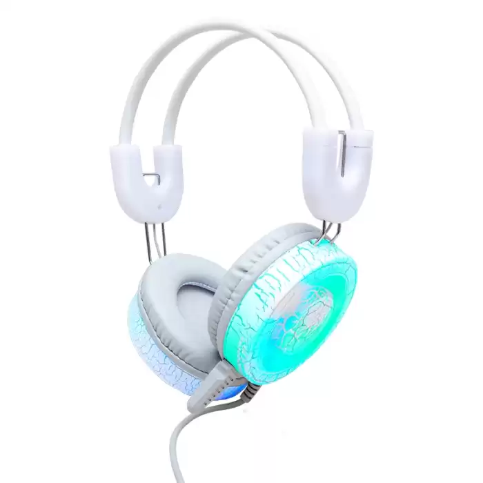 Magıcvoıce H5 3.5mm Aux Girişli Stereo Ledli Mikrofonlu Kulak Üstü Oyuncu Kulaklık