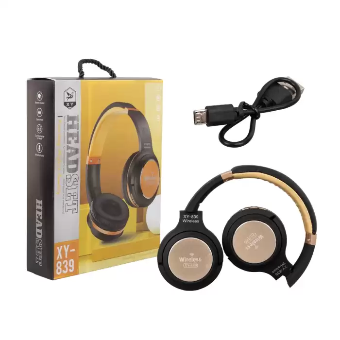Magıcvoıce Xy-839 Kablosuz Bluetooth Kulaküstü Tasarım Kulaklık