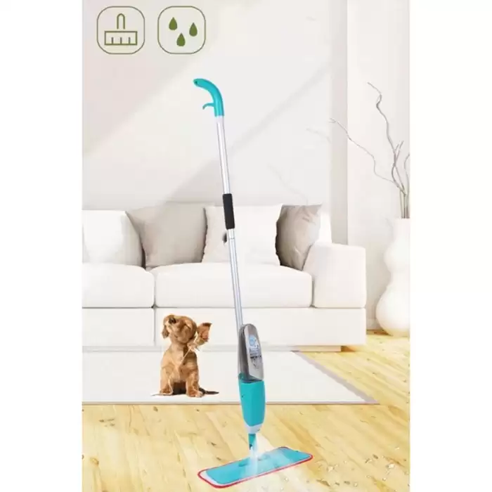 Mikrafiber Spray Mop Hazneli ve Pratik Temizlik Mopu