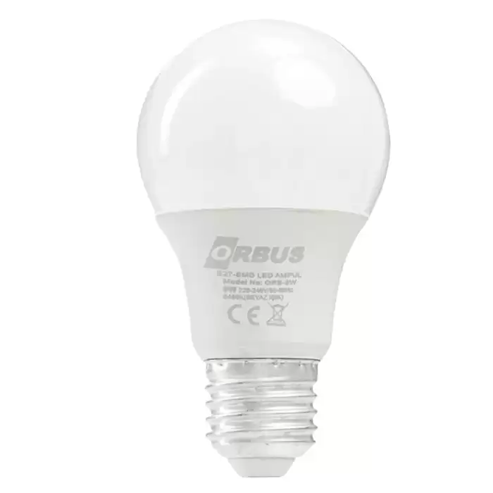 Orb-9w E27 9 Watt 840 Lümen Beyaz Led Ampul