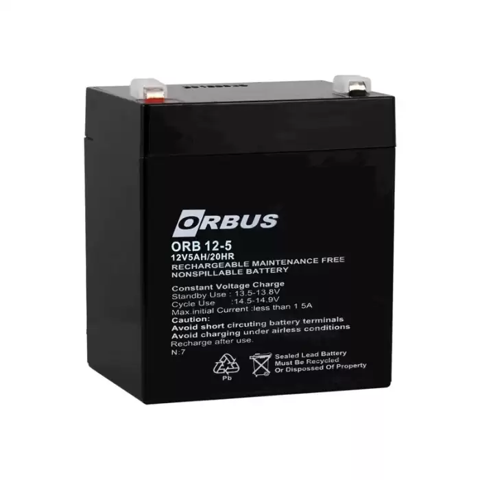 Orbus Orb12-5 12 Volt - 5 Amper 90 X 70 X 101 Mm