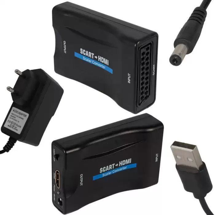 Pm-18588 1080p-720p Scart To Hdmı Çevirici Adaptör