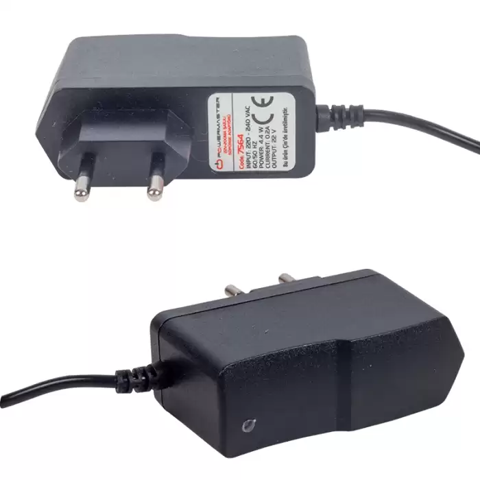 Pm-7564 22 Volt - 0.2 Amper Şarjlı Süpürge Adaptörü