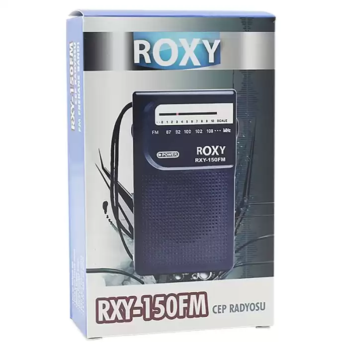 Roxy Rxy-150fm Cep Tipi Mini Analog Radyo