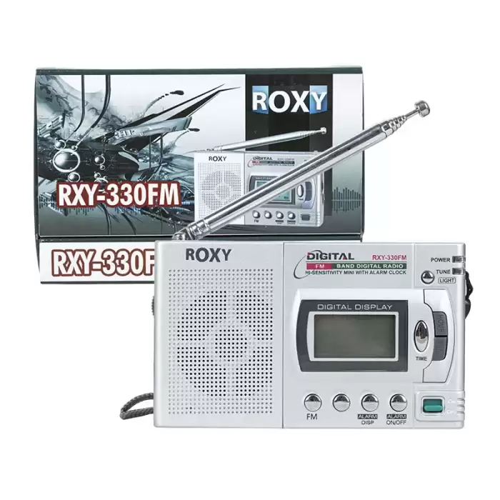 Roxy Rxy-330 10 Bant Dijital Göstergeli Pilli Radyo