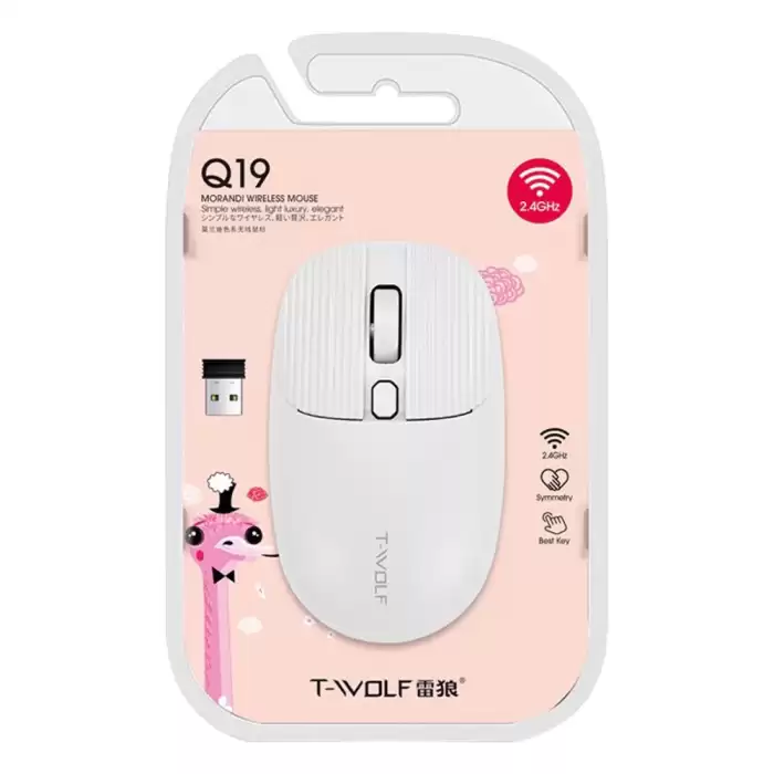 T-wolf Q19 2.4 Ghz 1000 Dpı Kablosuz Mouse