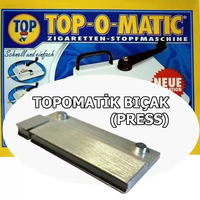 Top O Matic (çelik) Ürün Kesme Makinesi Bıçağı,topmatik Bıçağı