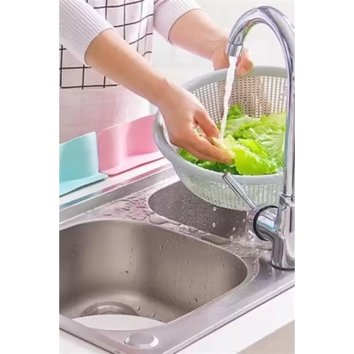 Vantuzlu Kauçuk Sıvı Su Sızdırmaz  Mutfak Banyo Duş Bariyeri Lavabo Kenar Tutucu Set