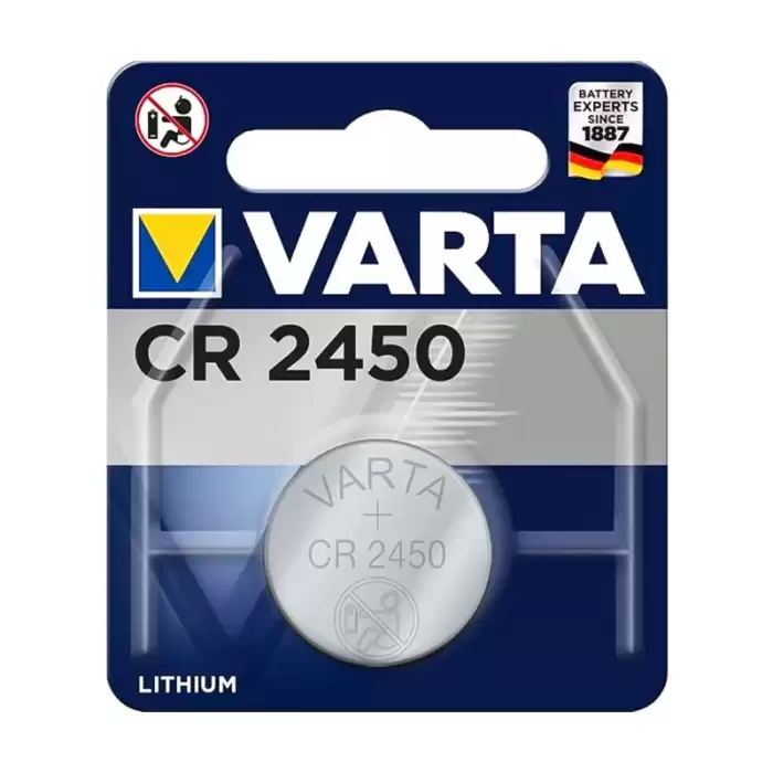 Varta Cr2450 3 Volt Lityum Pil Tekli