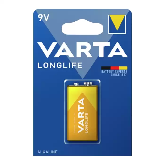 Varta Longlıfe Power 9 Volt Alkalin Pil Tekli Paket Fiyatı