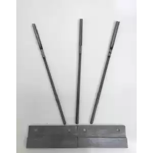3+2 Paket Kara Şimşek Çelik  Kalın Yedek Uc Kürek ve Kalın Kesme Yedek Bıçak