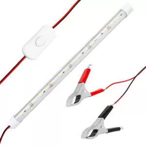 30 Cm Akü Maşalı 12 Volt - 5 Watt T8 Led Ampul