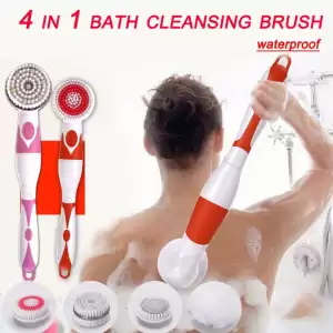 Pratik Bath Vücut Masaj ve Temizleme Duş Fırçası Seti