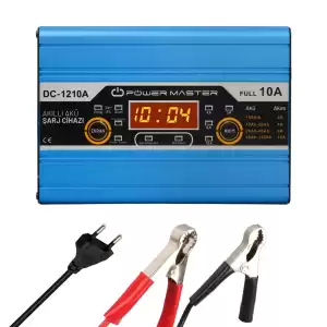 Dc-1210a 12 Volt Max 10 Amper Digital Ekranlı Akıllı Akü Şarj Cihazı