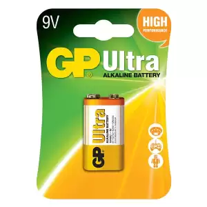 Gp 1604au-5tr1 Ultra Alkalın 9 Volt Tekli Pil 6lf22/6lr61/6lp3146/mn1604