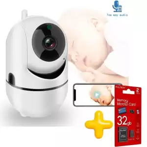 Hafıza Kartlı Wifi Kamera Bebek Telsiz Kamera Hareket Algılama İle İzleme Ses Dinleme
